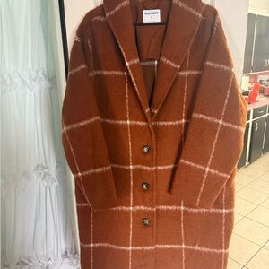Old Navy Rust Brown Cozy Coat